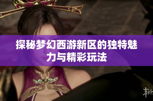 探秘梦幻西游新区的独特魅力与精彩玩法