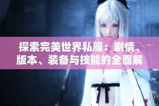 探索完美世界私服：剧情、版本、装备与技能的全面解析