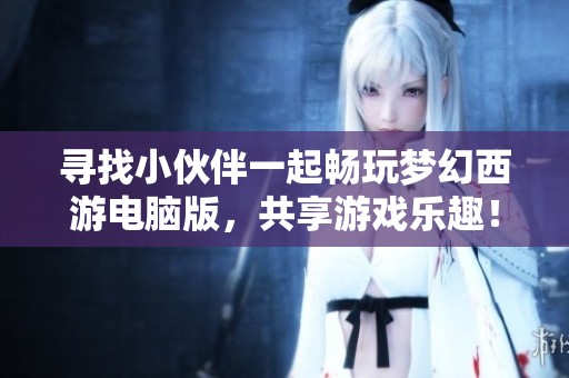 寻找小伙伴一起畅玩梦幻西游电脑版，共享游戏乐趣！