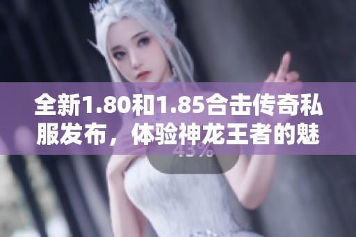 全新1.80和1.85合击传奇私服发布，体验神龙王者的魅力