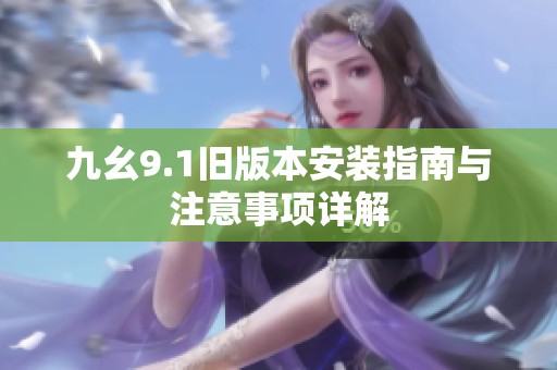 九幺9.1旧版本安装指南与注意事项详解