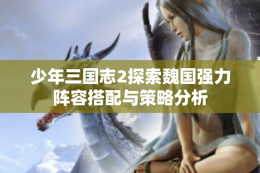 少年三国志2探索魏国强力阵容搭配与策略分析