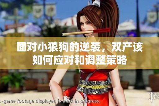 面对小狼狗的逆袭，双产该如何应对和调整策略