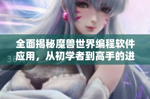 全面揭秘魔兽世界编程软件应用，从初学者到高手的进阶之路探索