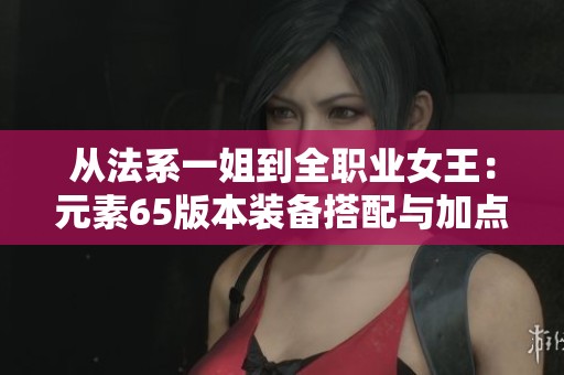从法系一姐到全职业女王：元素65版本装备搭配与加点全面解析