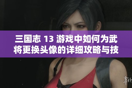 三国志 13 游戏中如何为武将更换头像的详细攻略与技巧解析