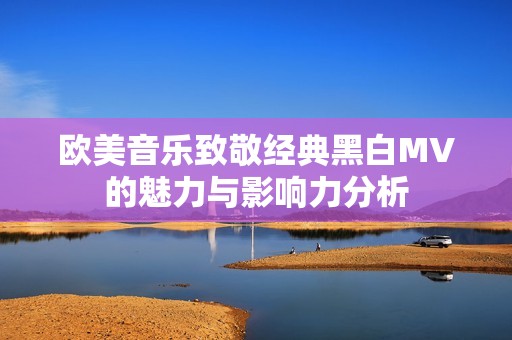 欧美音乐致敬经典黑白MV的魅力与影响力分析
