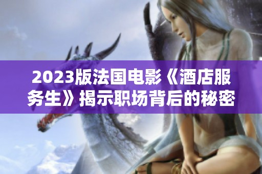 2023版法国电影《酒店服务生》揭示职场背后的秘密与人性探索