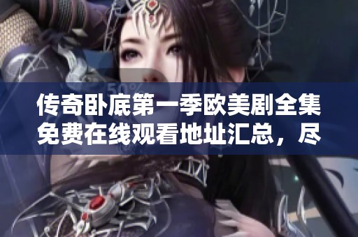 传奇卧底第一季欧美剧全集免费在线观看地址汇总，尽享精彩剧情和刺激推理。