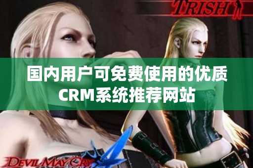 国内用户可免费使用的优质CRM系统推荐网站