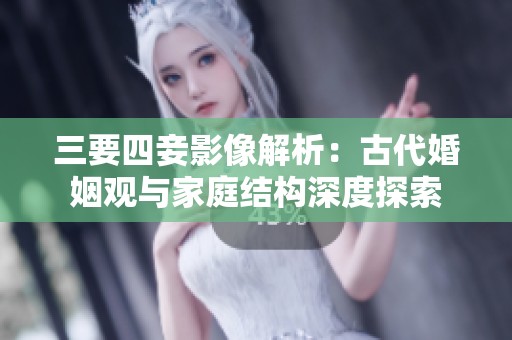 三要四妾影像解析：古代婚姻观与家庭结构深度探索