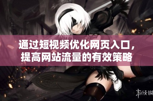 通过短视频优化网页入口，提高网站流量的有效策略