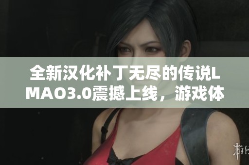 全新汉化补丁无尽的传说LMAO3.0震撼上线，游戏体验再创新高！