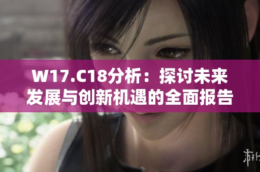 W17.C18分析：探讨未来发展与创新机遇的全面报告
