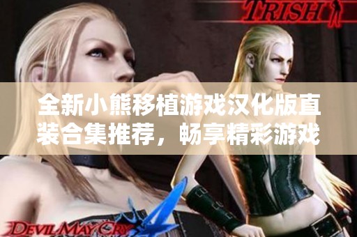 全新小熊移植游戏汉化版直装合集推荐，畅享精彩游戏体验不容错过