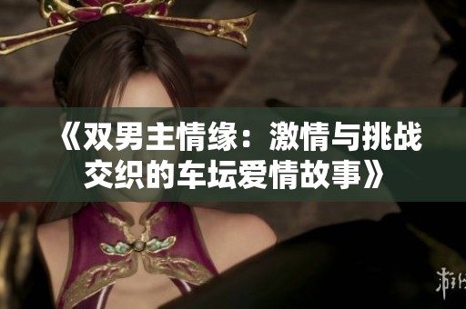 《双男主情缘：激情与挑战交织的车坛爱情故事》