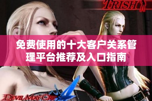 免费使用的十大客户关系管理平台推荐及入口指南