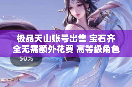 极品天山账号出售 宝石齐全无需额外花费 高等级角色等你来拿